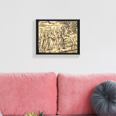 Toile Révélation de Satan et sorcières 8x10 (Insitu(Salon))