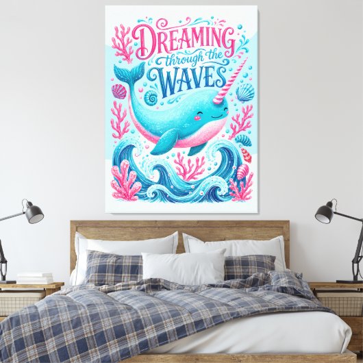 Toile Rêver à travers les vagues (Insitu(Chambre))