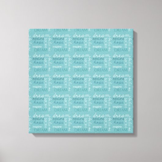 Toile Rêver, Imagine, Espoir (Recto)