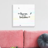 Toile Rêver jusqu'à l'horizon (Insitu(Salon))