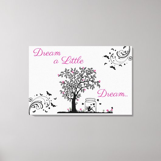Toile Rêver Un Petit Rêve (Recto)