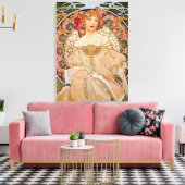 Toile Reverie par Alphonse Mucha (Insitu(Salon))