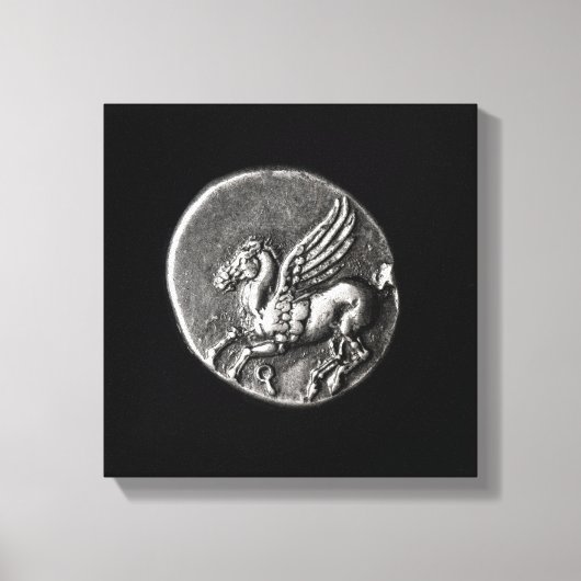 Toile Revers de la pièce représentant Pegasus (Recto)