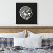 Toile Revers de la pièce représentant Pegasus (Insitu(Chambre))