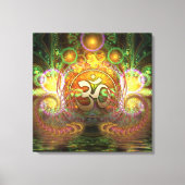 Toile Rêves Aum Dorés (Recto)
