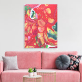 Toile Rêves de fluides (Insitu(Salon))
