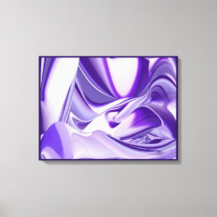 Toile Rêves de neige violette, Art de fantaisie de arc-e
