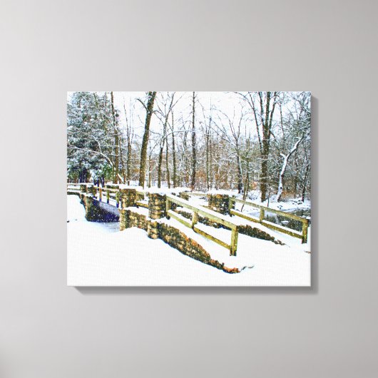 Toile "Rêves d'hiver" (Recto)