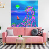 Toile Rêves Exotiques (Insitu(Salon))