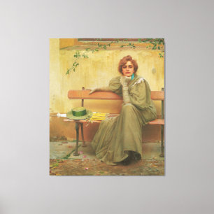 Toile Rêves par Vittorio Matteo Corcos 1896