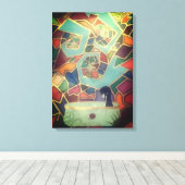 Toile Rêves retenus (Insitu (Plancher de Bois))