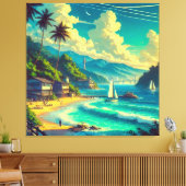 Toile Rêves tropicaux de Ryukyu (Insitu(Salon))