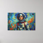TOILE RÊVEUR DE L'ÈRE SPATIALE 4 (Recto)