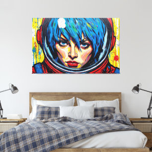 TOILE RÊVEUR DE L'ÈRE SPATIALE 7