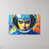 TOILE RÊVEUR DE L'ÈRE SPATIALE 8 (Recto)