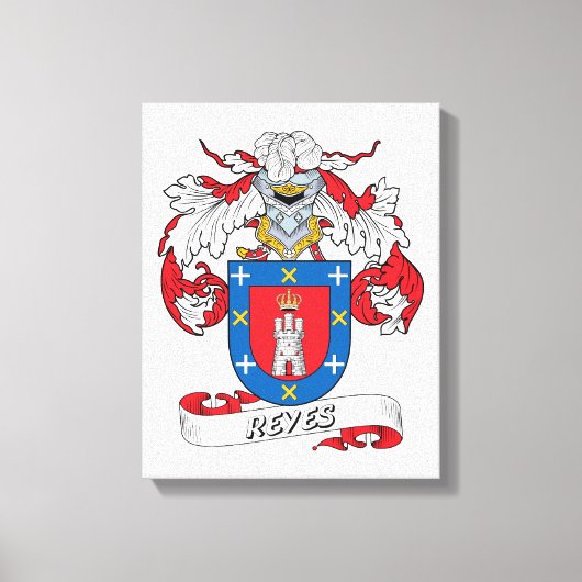 Toile Reyes Family Crest (Recto)