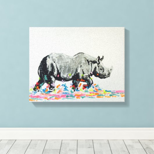 Toile Rhino coloré (Insitu (Plancher de Bois))