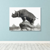 Toile Rhinoceros (Insitu (Plancher de Bois))