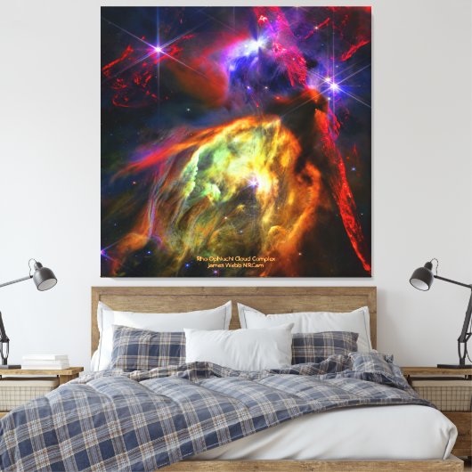Toile Rho Ophiuchi Cloud Complex - James Webb NIRCam (Insitu(Chambre))