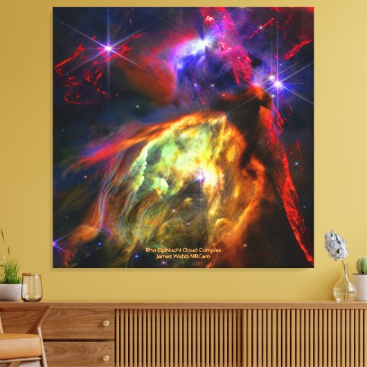 Toile Rho Ophiuchi Cloud Complex - James Webb NIRCam (Insitu(Salon))