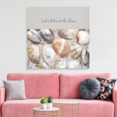 Toile Rhode Island State Outline Rustic Stretched Canvas (Insitu(Salon))