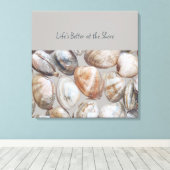 Toile Rhode Island State Outline Rustic Stretched Canvas (Insitu (Plancher de Bois))