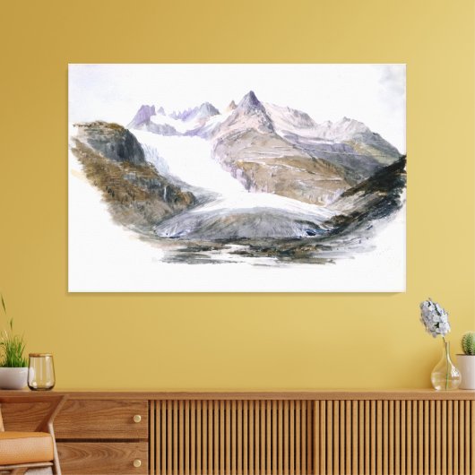 Toile  Rhône Glacier  (Insitu(Salon))
