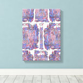 Toile Rhythm of the Deep: Abstract Expression (Insitu (Plancher de Bois))