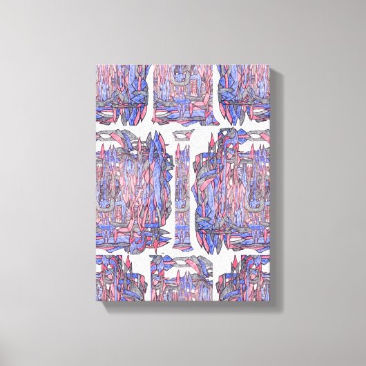 Toile Rhythm of the Deep: Abstract Expression (Recto)