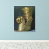Toile Rhyton en forme de monstre-lion assis (Insitu (Plancher de Bois))