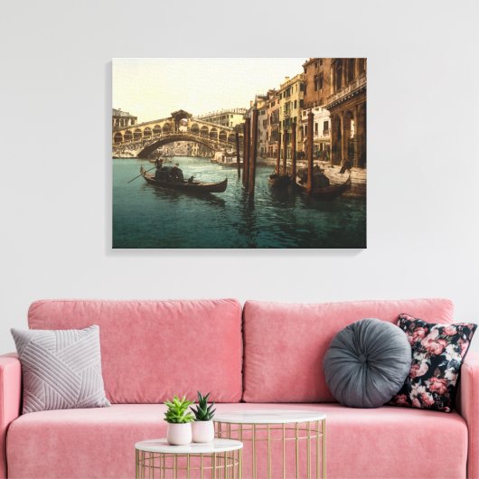 Toile Rialto Bridge I, Venice, Italy (Insitu(Salon))