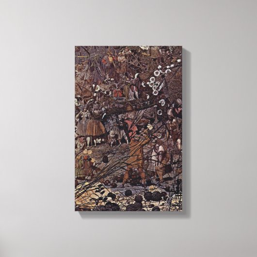 Toile Richard Dadd - Le Maître-Trame Fairy Fellers (Recto)