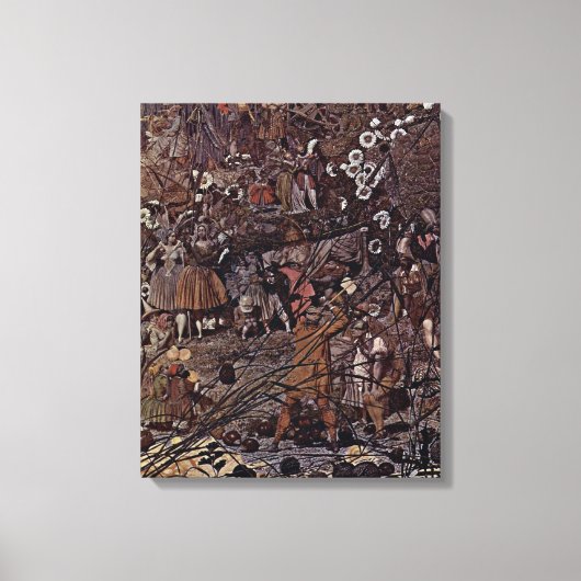 Toile Richard Dadd - Le Maître-Trame Fairy Fellers (Recto)