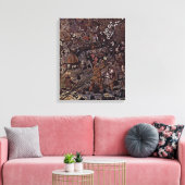Toile Richard Dadd - Le Maître-Trame Fairy Fellers (Insitu(Salon))