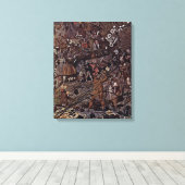 Toile Richard Dadd - Le Maître-Trame Fairy Fellers (Insitu (Plancher de Bois))