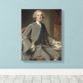 Toile Richard Grenville, Earl Temple, vers 1760 (Insitu (Plancher de Bois))