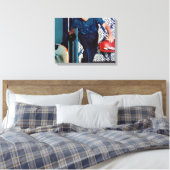 Toile Richard Nixon Bowling (Insitu(Chambre))