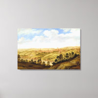 Richmond Castle, Yorkshire, c.1640-41 (oil on pane