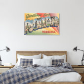 Toile Richmond, Virginie - Scènes de grandes lettres (Insitu(Chambre))