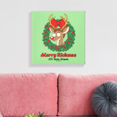 Toile Rick and Morty | Reindeer Morty Merry Rickmas (Insitu(Salon))