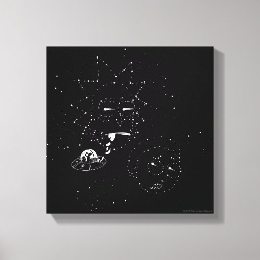 Toile RICK ET MORTY™ | Constellations (Recto)