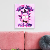 Toile RICK ET MORTY™ | Dub-Dub Lubba Wubba (Insitu(Salon))