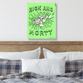 Toile RICK ET MORTY™ | Falling Into Acid (Insitu(Chambre))
