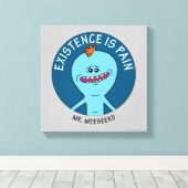 Toile RICK ET MORTY™ | L'Existence Est Une Douleur (Insitu (Plancher de Bois))