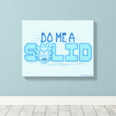 Toile RICK ET MORTY™ | Me Faire Un Solide (Insitu (Plancher de Bois))