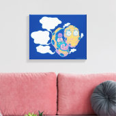 TOILE RICK ET MORTY™ | MONTRE-MOI CE QUE TU AS (Insitu(Salon))