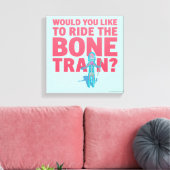 Toile RICK ET MORTY™ | Parc anatomique - Train osseux (Insitu(Salon))