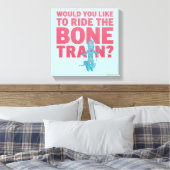 Toile RICK ET MORTY™ | Parc anatomique - Train osseux (Insitu(Chambre))