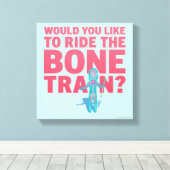 Toile RICK ET MORTY™ | Parc anatomique - Train osseux (Insitu (Plancher de Bois))