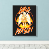 Toile RICK ET MORTY™ | Pentagramme d'oiseaux (Insitu (Plancher de Bois))